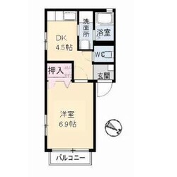 コンフォートＳ　Ⅰの物件間取画像